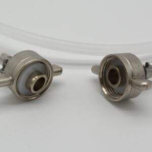 CO2-Schlauch NW 4 mm, komplett, 1,5 m