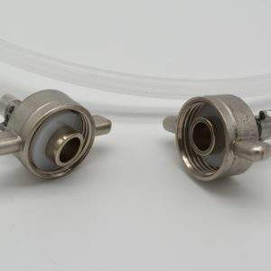CO2-Schlauch NW 4 mm, komplett, 1,5 m