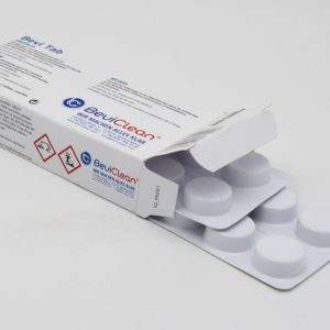 Reinigungs- u. Desinfektionsmittel Bevi-Tab alkalisch für 5 Liter Anwendungslösung