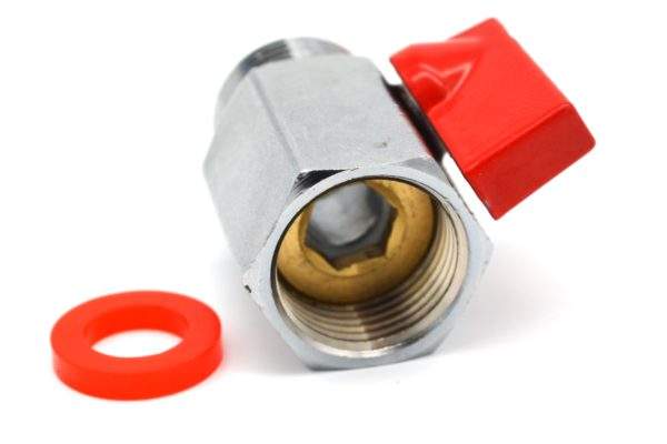 Absperrhahn 5/8" zum Aufschrauben für Keg-Verschlüsse – Bild 2