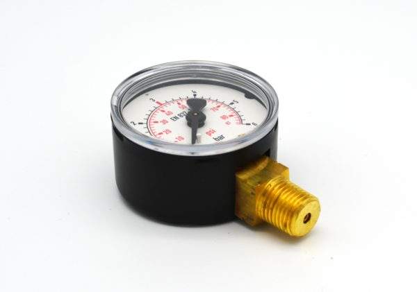 CO2-Arbeitsmanometer, Anschluss 1/4" Außengewinde – Bild 2