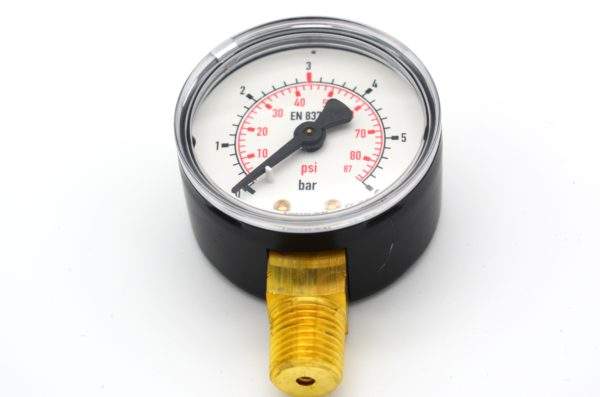 CO2-Arbeitsmanometer, Anschluss 1/4" Außengewinde – Bild 3