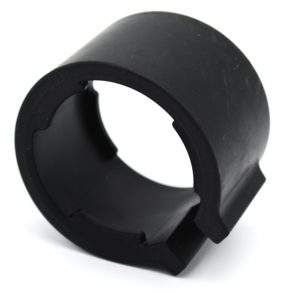 Gummi-Schutzkappe, schwarz