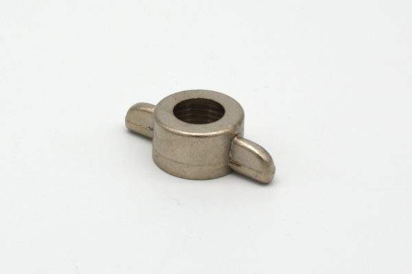 Flügelmutter 5/8" für Bierschlauch, Messing vernickelt – Bild 2