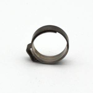 1-Ohr-Klemmen, Edelstahl, NW 10 mm, 2 Stück