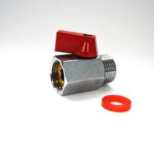 Absperrhahn 5/8" zum Aufschrauben für Keg-Verschlüsse