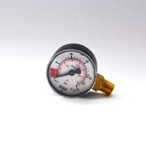CO2-Inhaltsmanometer, Anschluss 1/4" Außengewinde