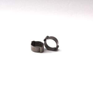 2-Ohr-Klemmen, Metall, NW 7 mm, 2 Stück