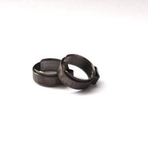 1-Ohr-Klemmen, Edelstahl, NW 10 mm, 2 Stück