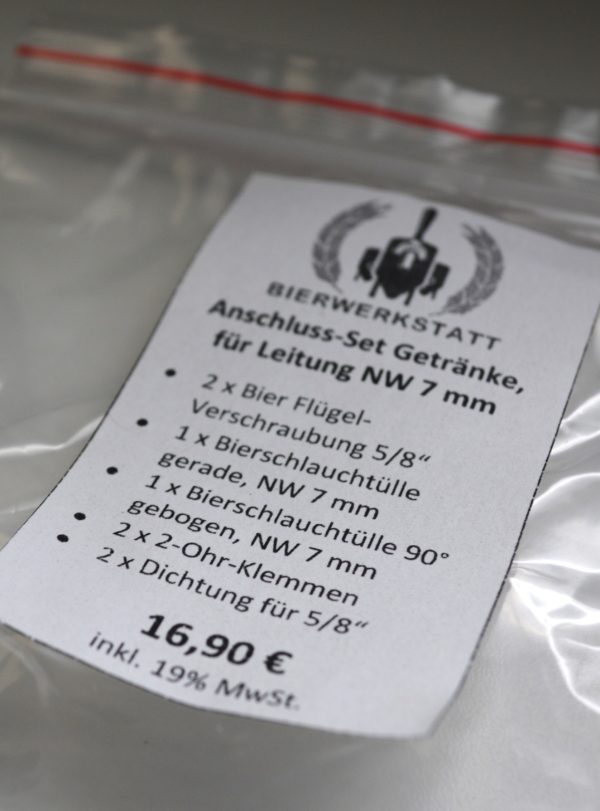 Anschluss-Set Getränke für Leitung NW 7 mm – Bild 3