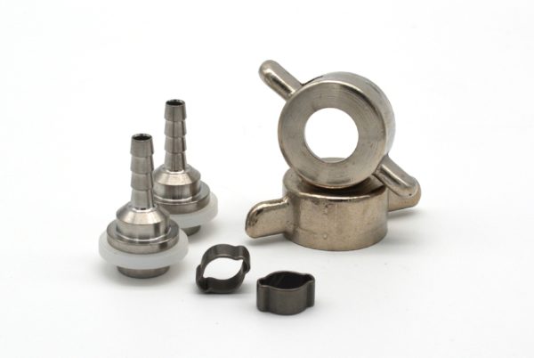 Anschluss-Set CO2 für Schlauch NW 4 mm – Bild 2