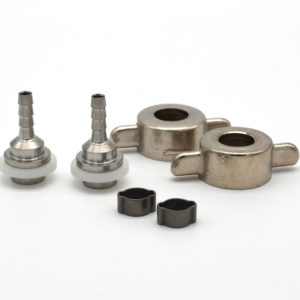 Anschluss-Set CO2 für Schlauch NW 4 mm