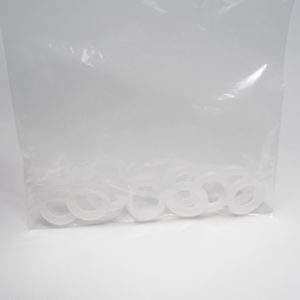 Alternative view of Dichtungen für 5/8" Bier-Verschraubung, Gummiring schwarz, weich, zwei Stück